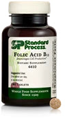 Standard Process Folic Acid B12 180 Tablets