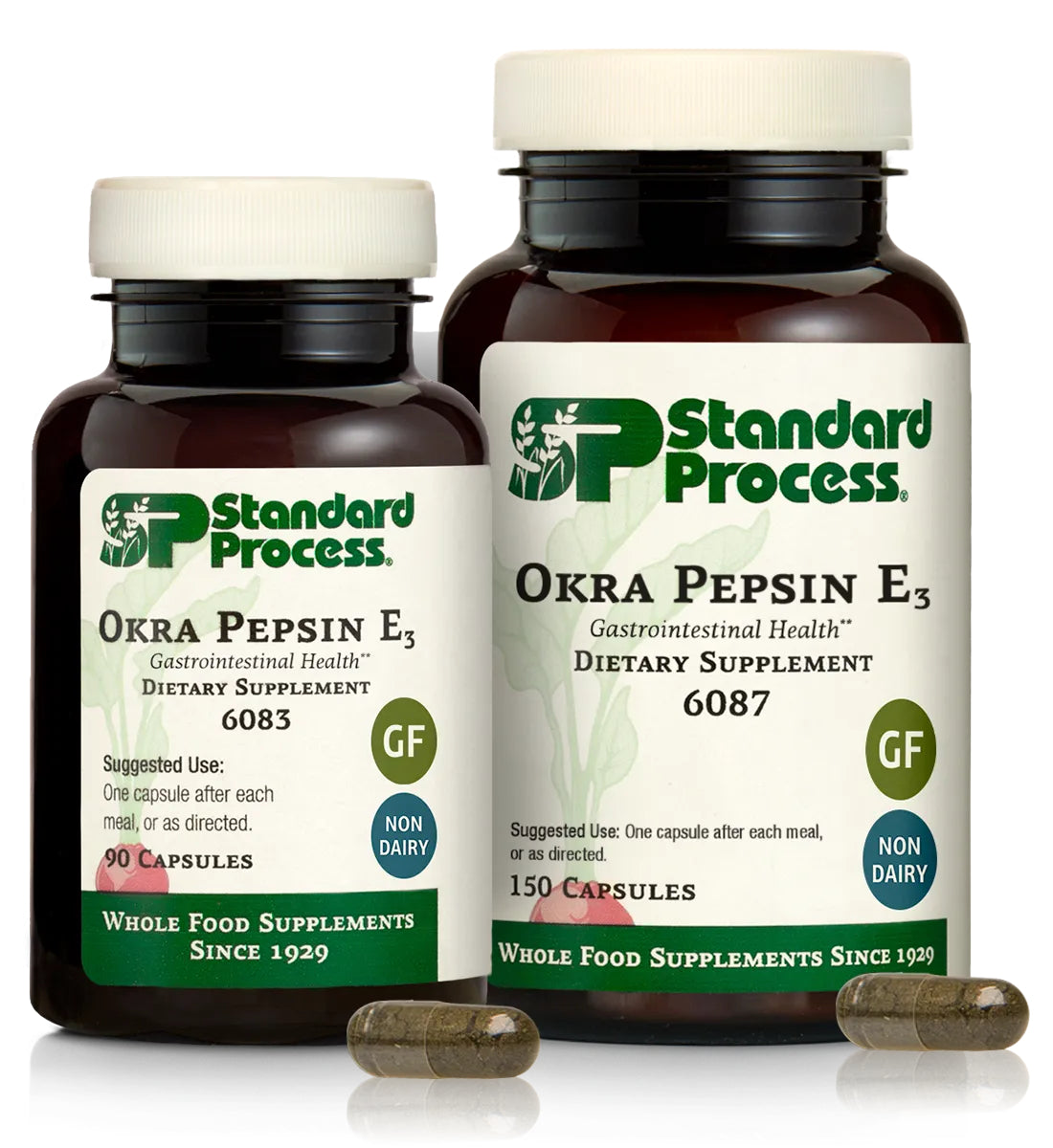 Standard Process Okra Pepsin E3 90 Capsules