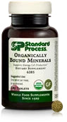 Standard Process Organically Bound Minerals 180 Tablets