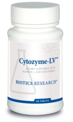 Metabolic Management Cytozyme-LV 60 Tablets