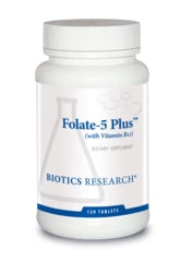 Metabolic Management Folate-5 Plus 120 Tablets